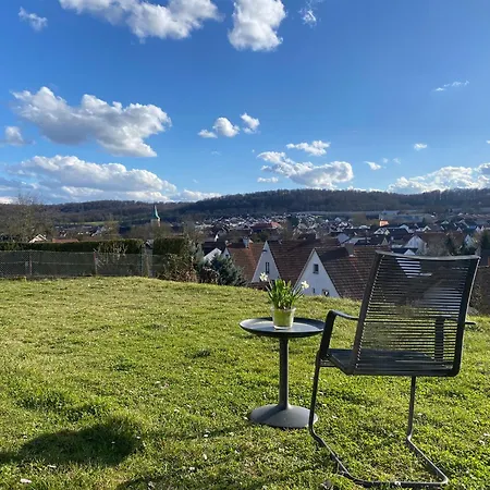 Apartmán Flat With View In Bei Heidelberg